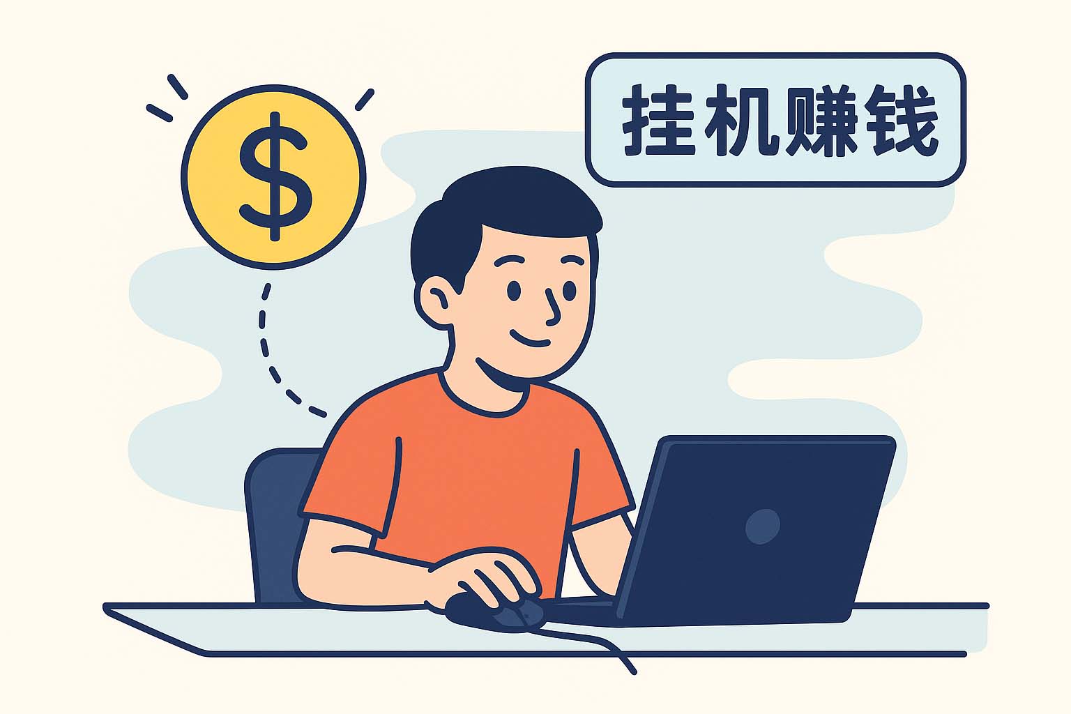 鼠标连点器挂机赚钱可行吗