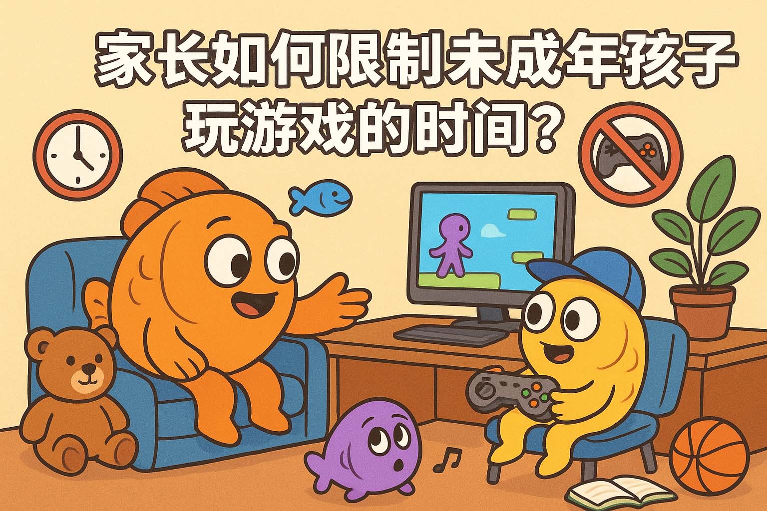 家长如何限制未成年孩子玩游戏的时间?