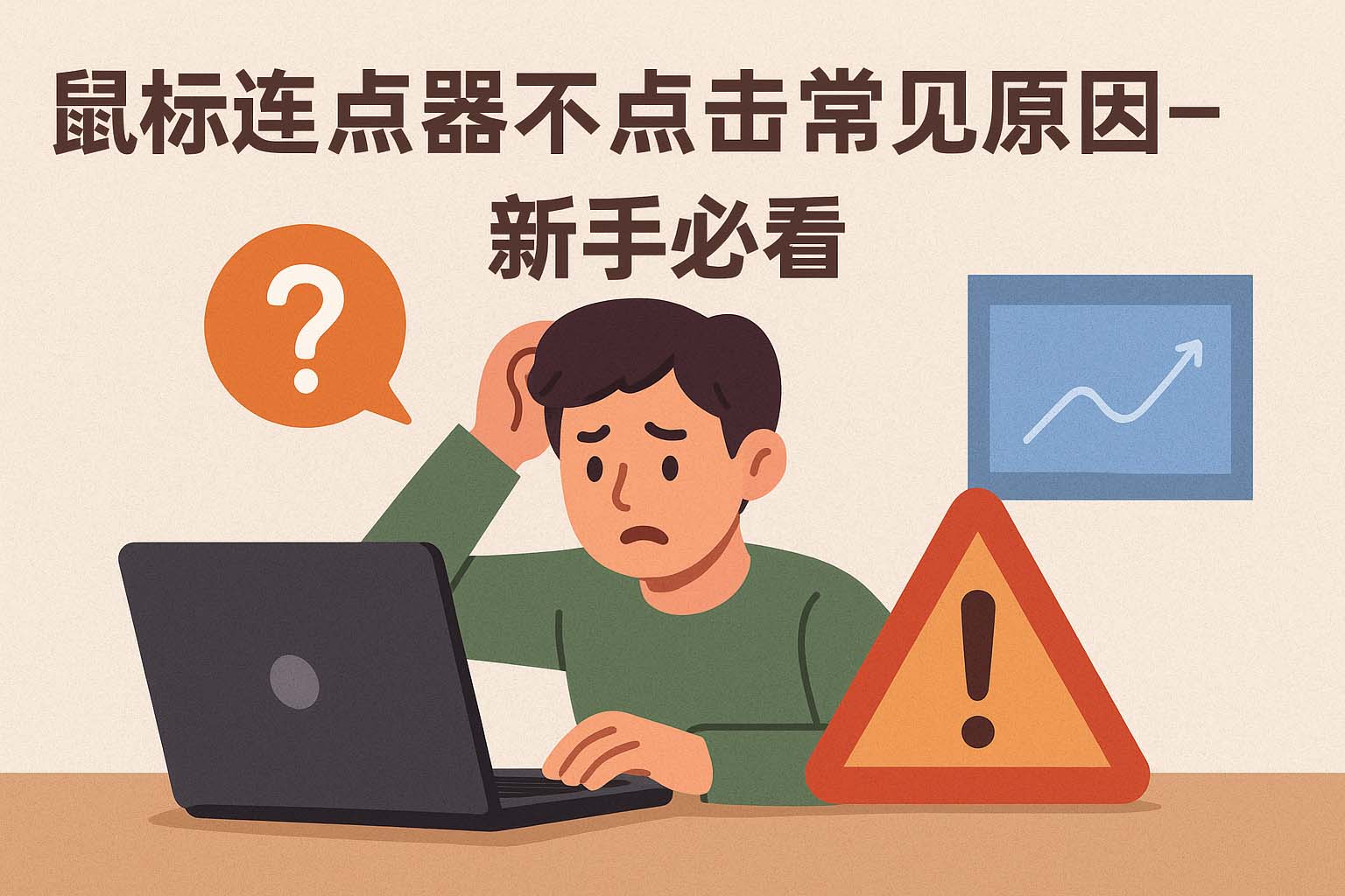鼠标连点器不点击常见原因-新手必看
