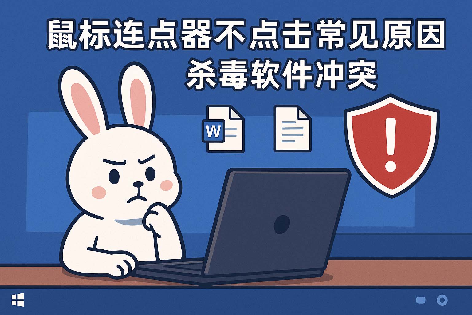 鼠标连点器不点击常见原因-杀毒软件冲突