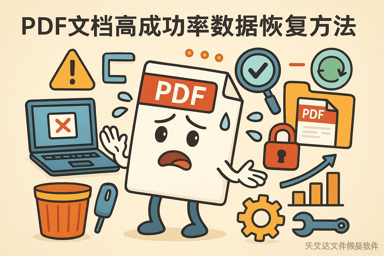 PDF文档高成功率数据恢复方法