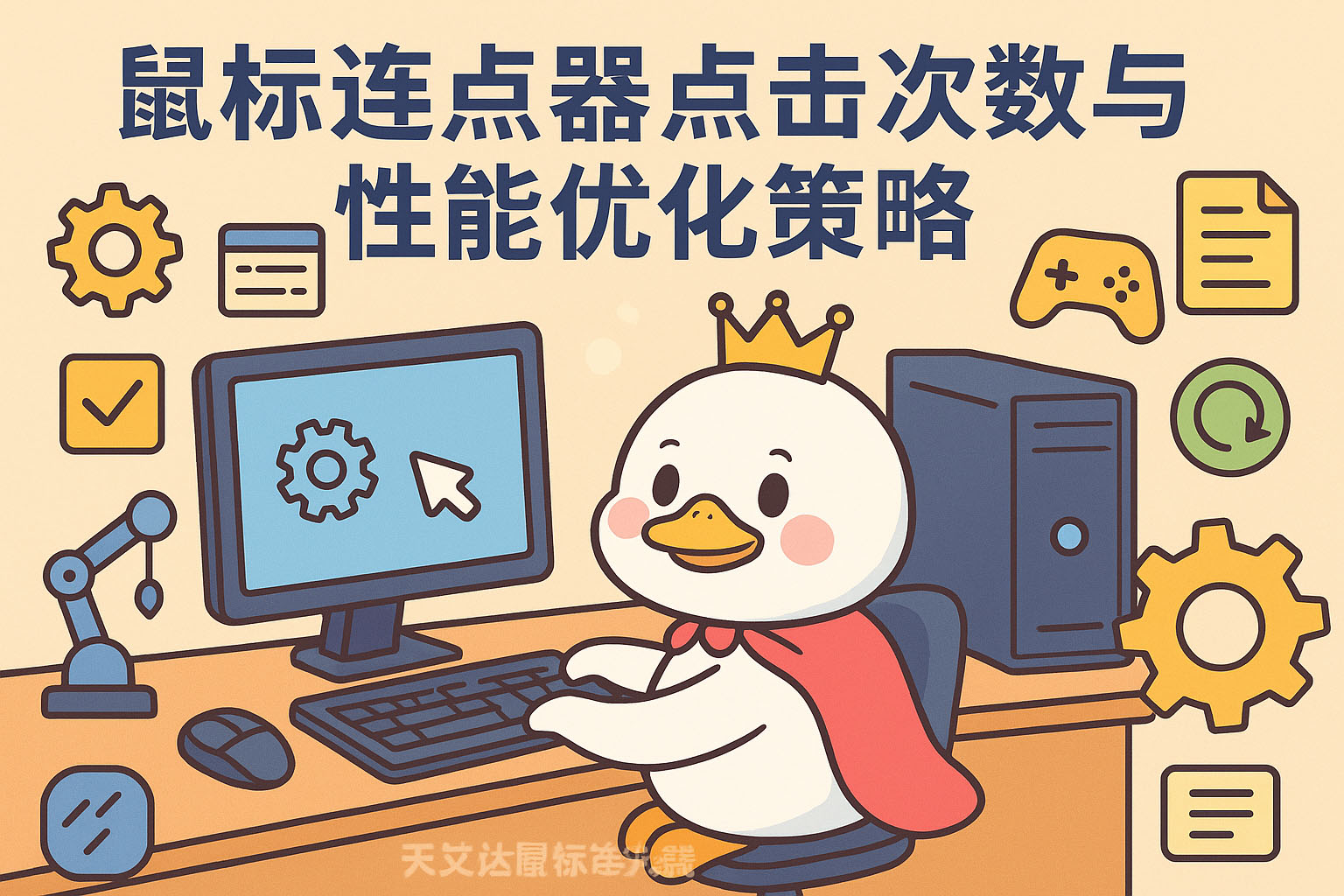 鼠标连点器点击次数与性能优化策略