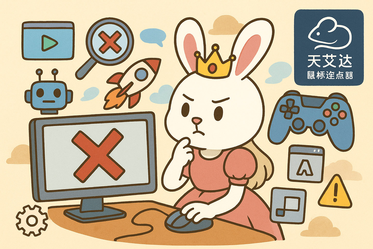 鼠标连点器与其他程序冲突的排查步骤