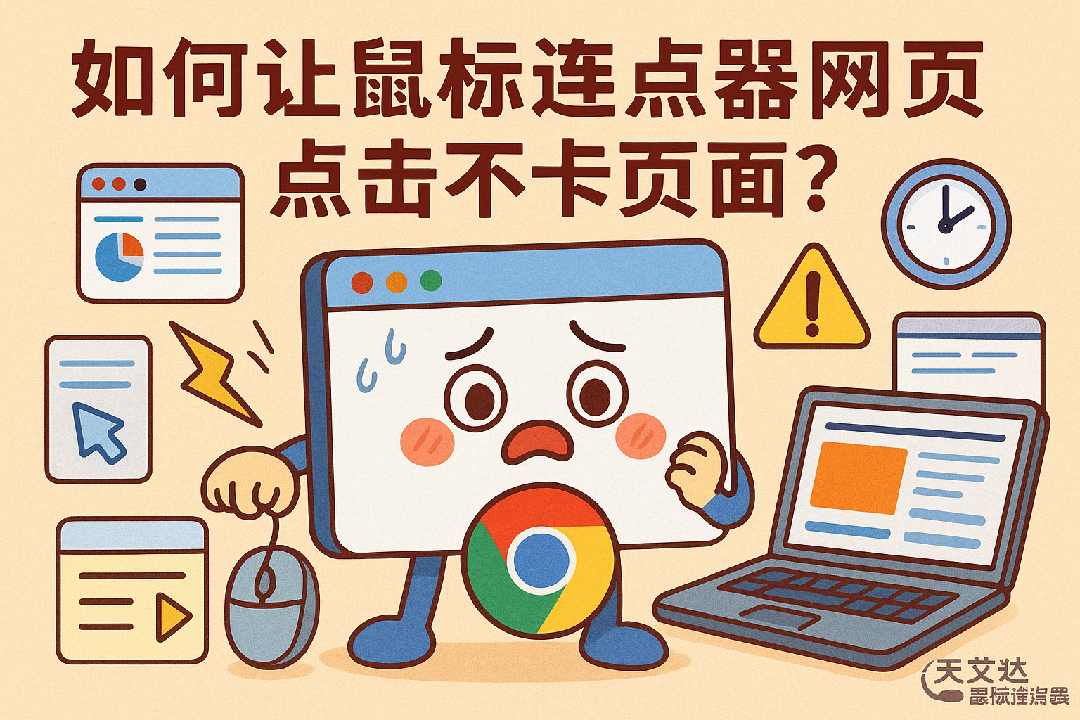 如何让鼠标连点器网页点击不卡页面?