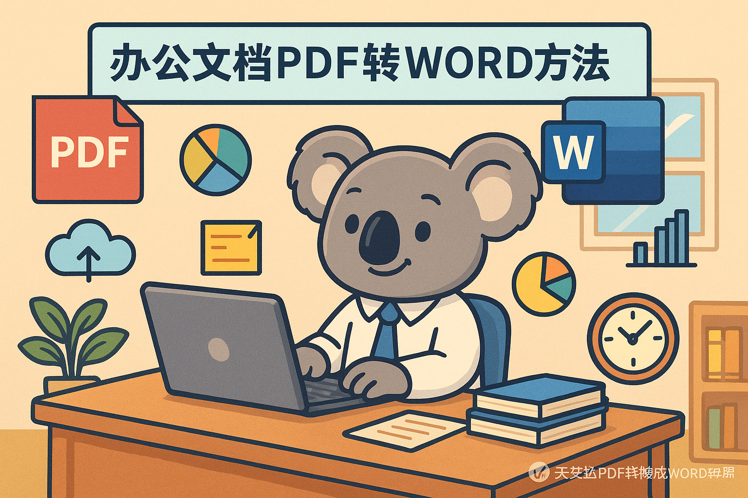 办公文档PDF转WORD方法分享