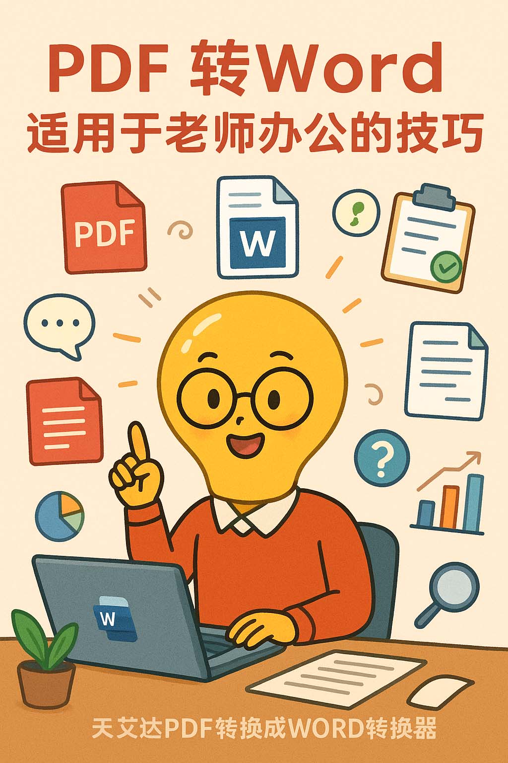 PDF转Word适用于老师办公的技巧