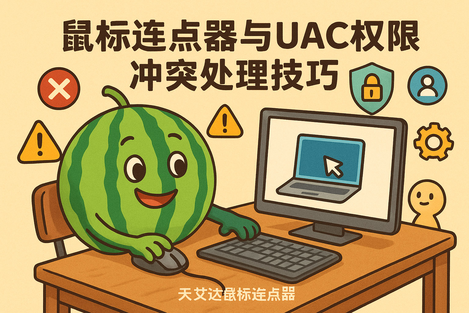 鼠标连点器与UAC权限冲突处理技巧
