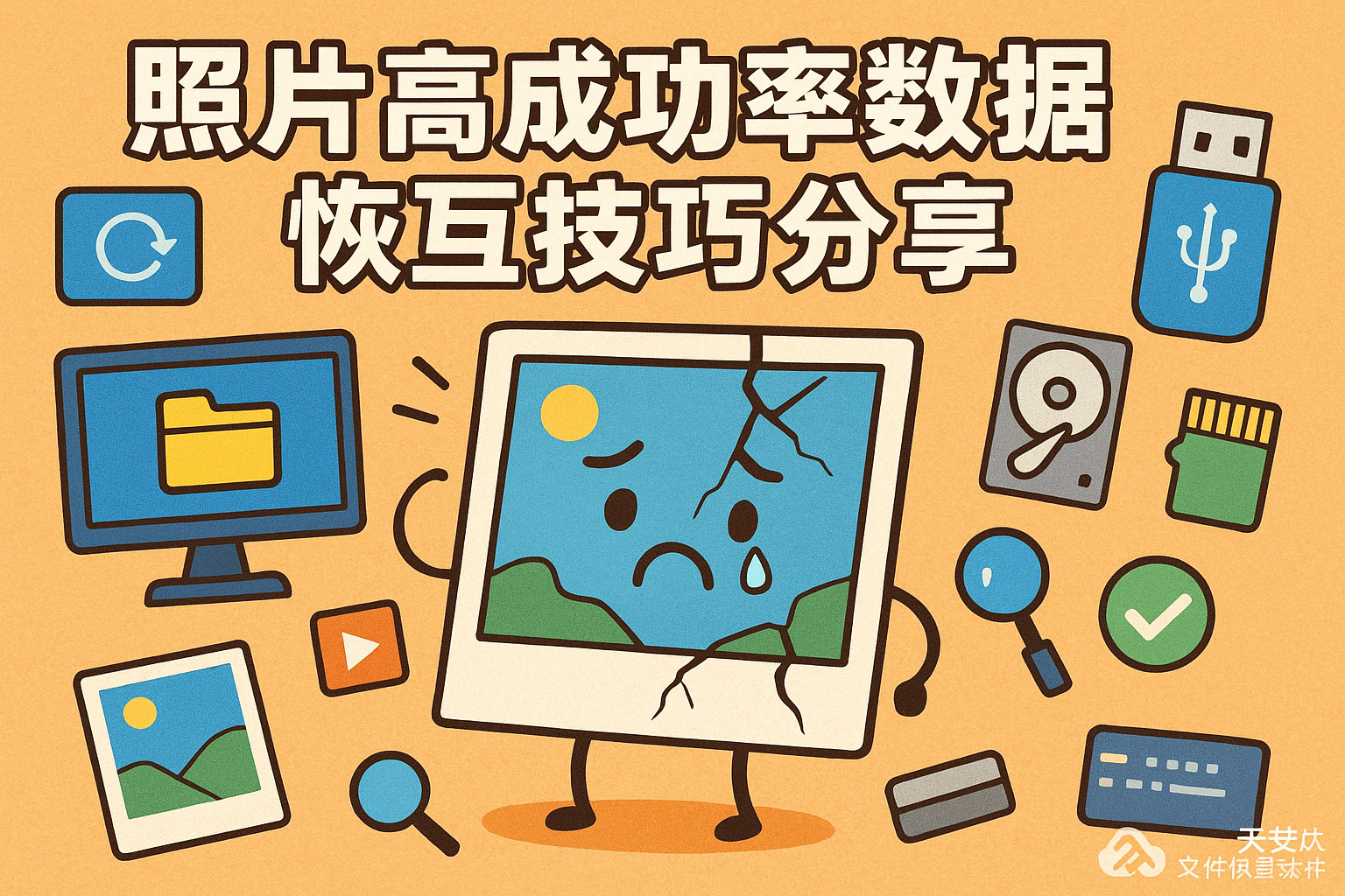 照片高成功率数据恢复技巧分享