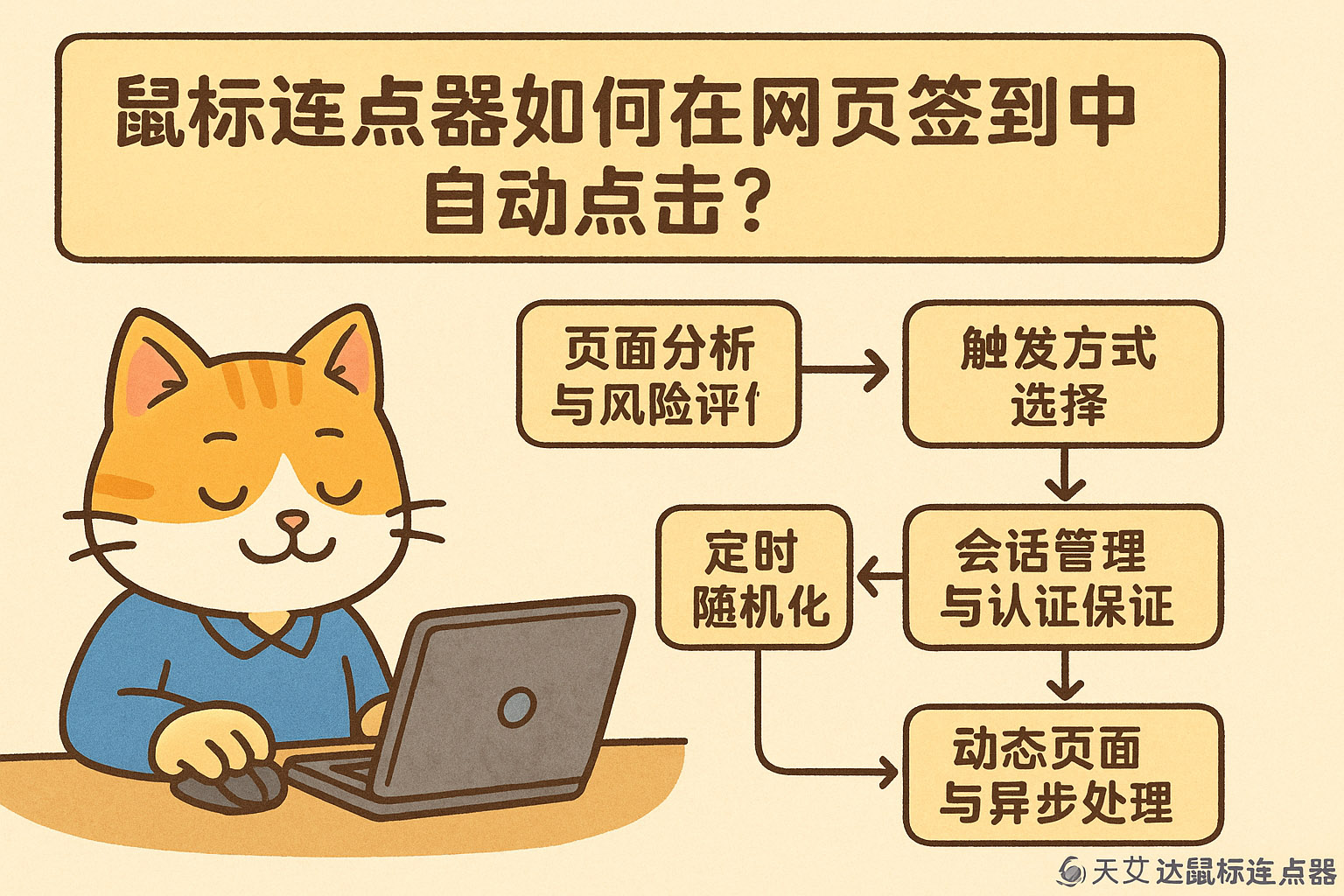 鼠标连点器如何在网页签到中自动点击?