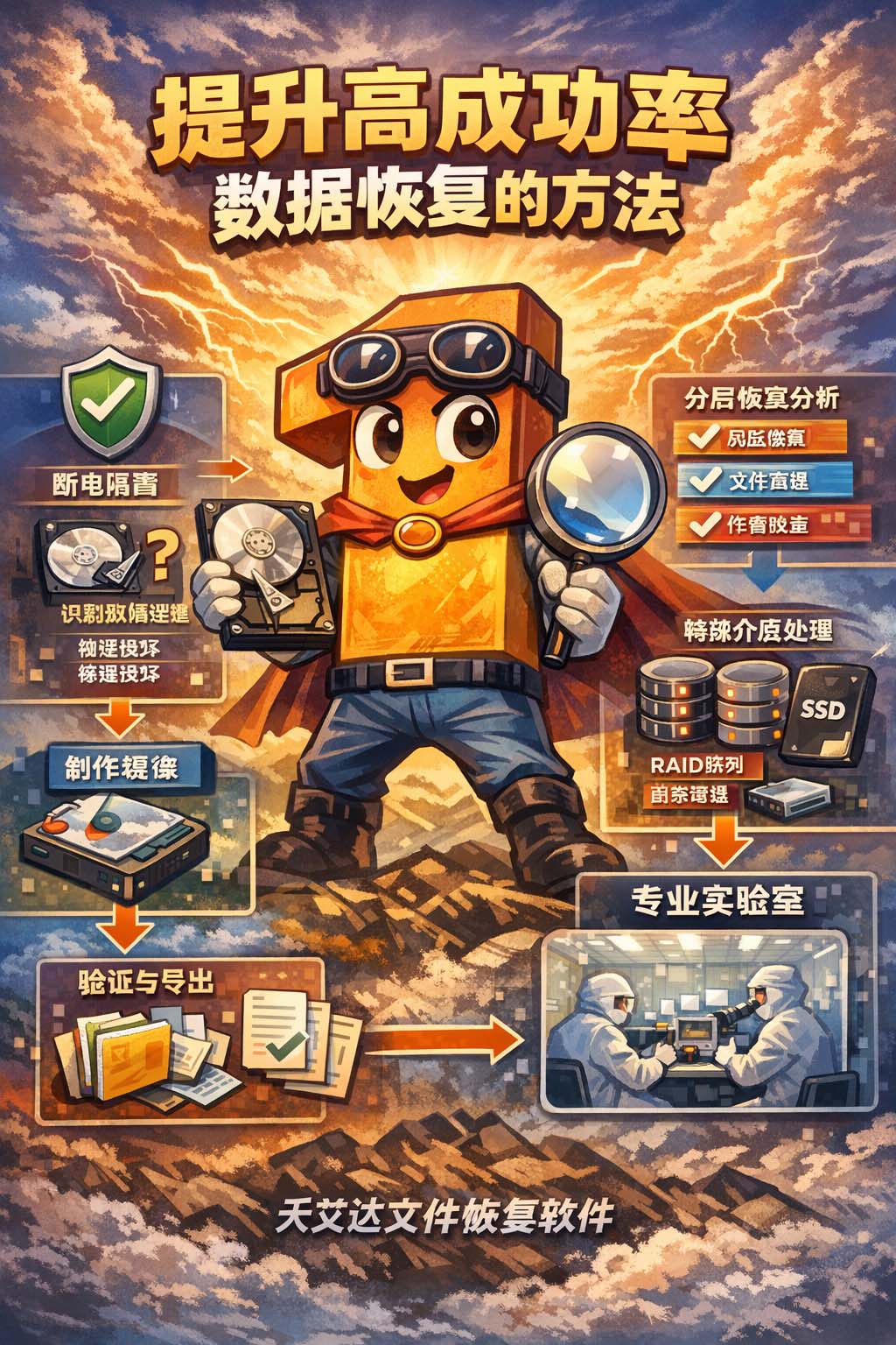 提升高成功率数据恢复的方法