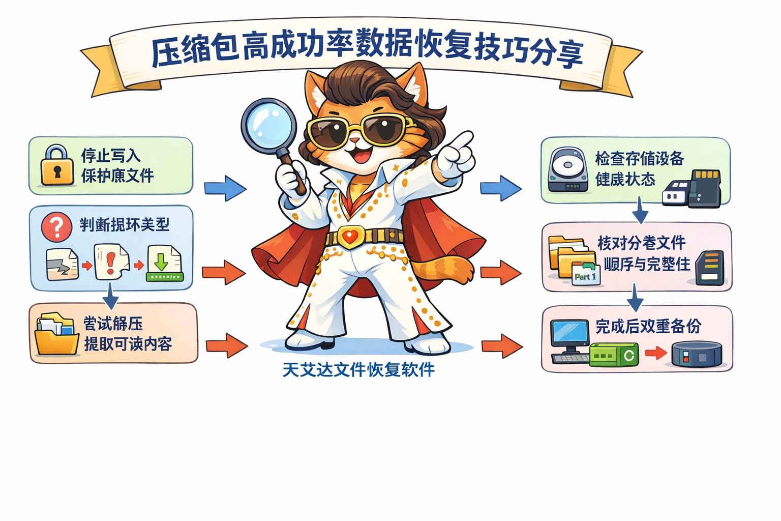 压缩包高成功率数据恢复技巧分享