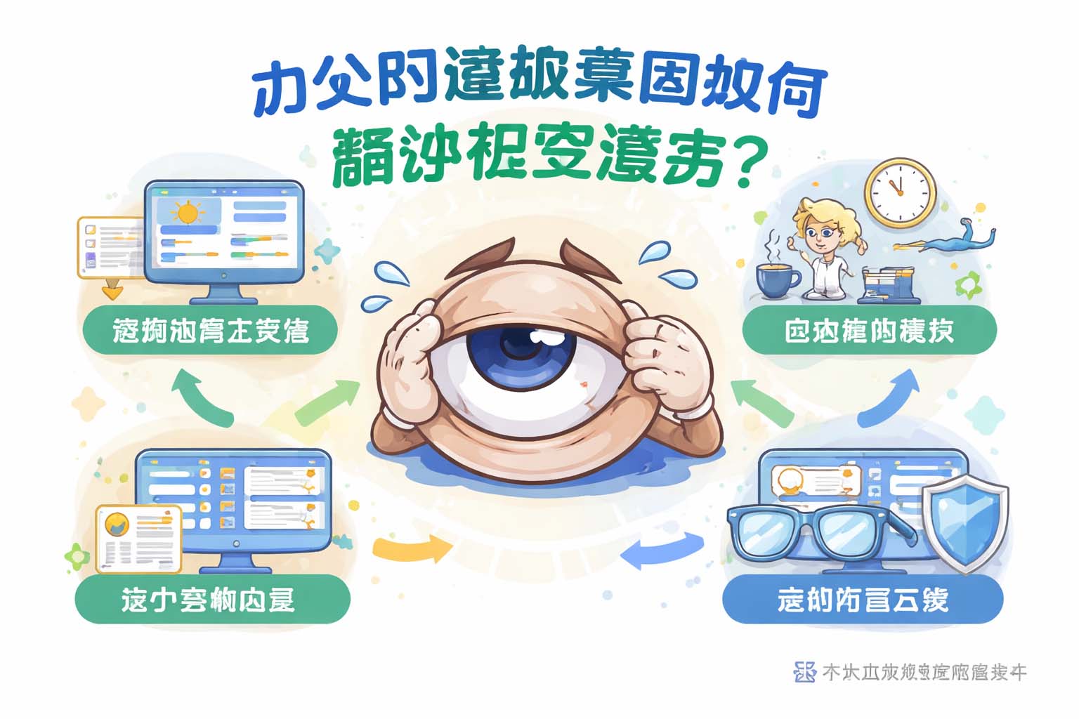 办公时虚拟桌面如何减少视觉疲劳?